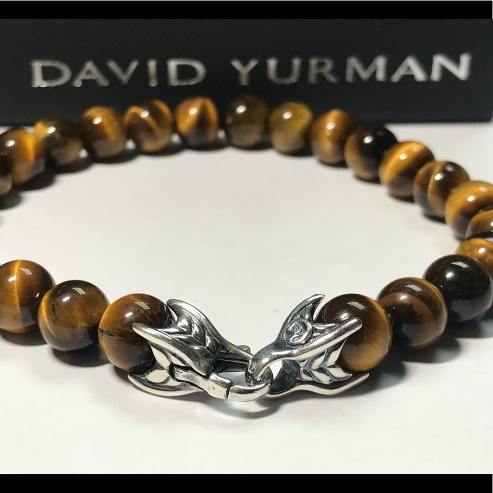 Tiger eye bead bracelet authentic DY